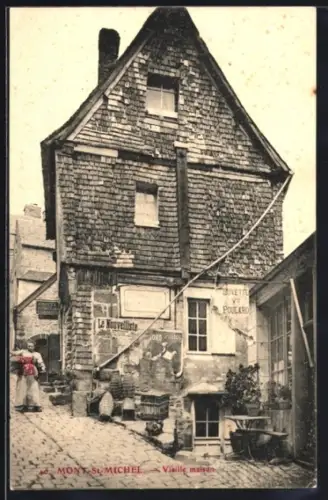 AK Mont-St-Michel, Vieille maison