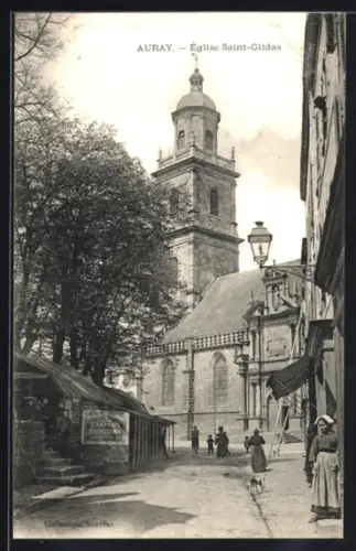 AK Auray, Église Saint-Gildas