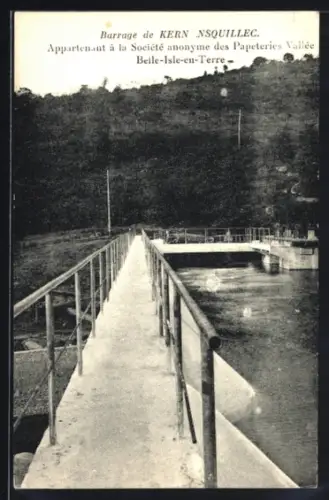 AK Belle-Isle-en-Terre, Appartenant à la Société anonyme des Papeteries Vallée