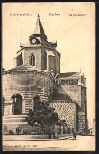AK Tarbes, La Cathédrale