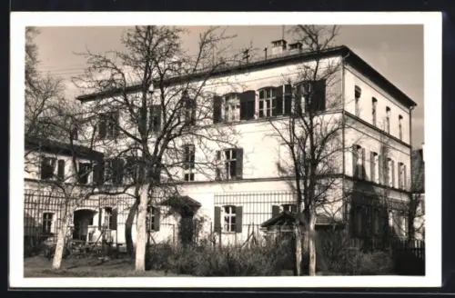 Foto-AK Baid Aibling, Blick auf das Kurheim