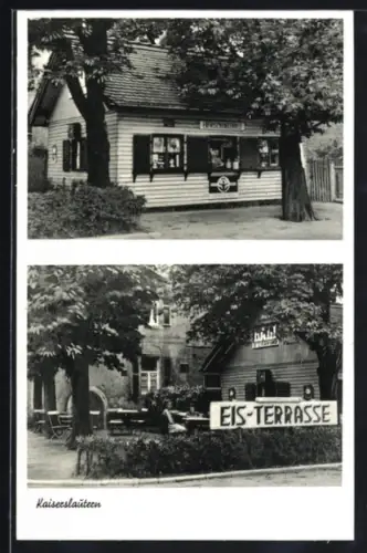 AK Kaiserslautern, Verkaufshäuschen Eis-Terrasse und Erfrischungshalle, Inh. Hella Jörg