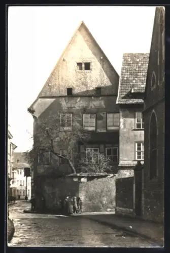 Foto-AK Erfurt, Haus in der Michaelisstrasse
