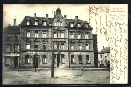 AK Kaiserslautern, Evang. Hospiz zum Fürsten Bismarck