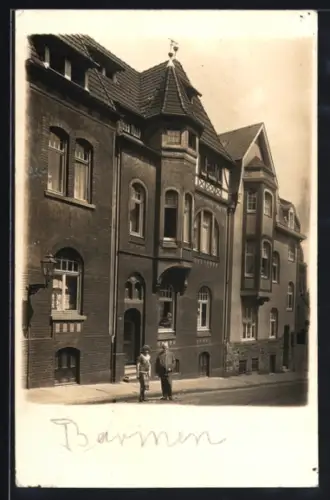 Foto-AK Barmen, Haus in der Ringelstrasse 19