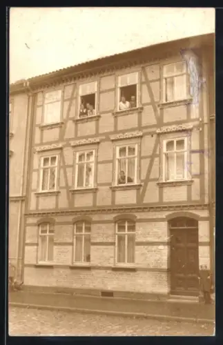 Foto-AK Mühlhausen /Thür., Tilesiusstrasse 59 um ca. 1910