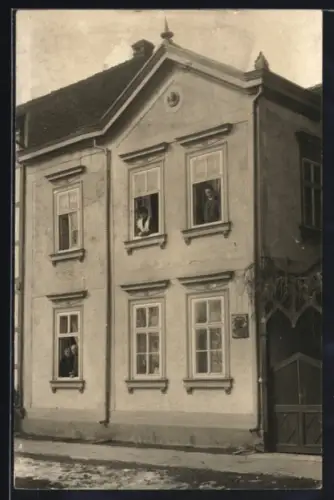 Foto-AK Mühlhausen /Thür., Wohnhaus in der Tonbergstrasse 17