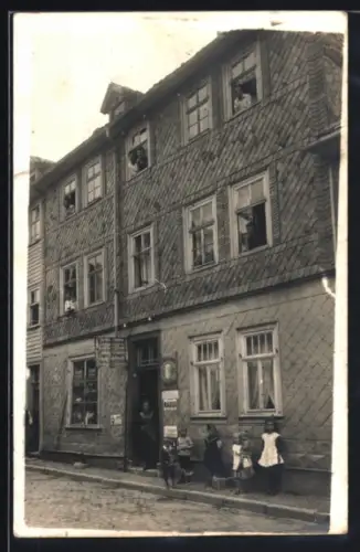 Foto-AK Mühlhausen /Thür., Colonialwarenhandlung in der Zügelstrasse 14