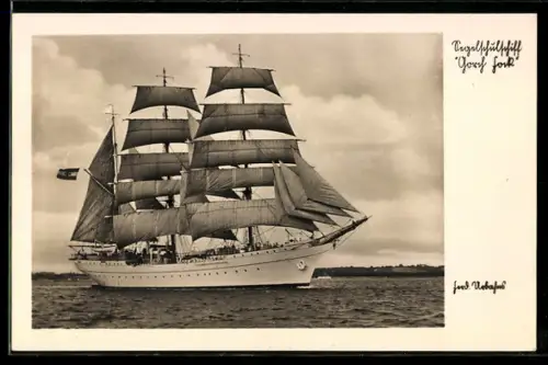 AK Segelschulschiff der Reichsmarine Gorch Fock