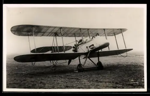 AK Britisches Flugzeug vom Typ Vickers FB.9
