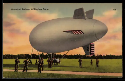 AK Motorized Balloon and Rigging Crew, Zeppelin