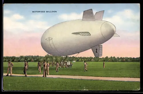 AK Motorized Balloon, Zeppelin