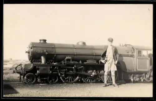 Foto-AK Lokomotive einer Kleinbahn