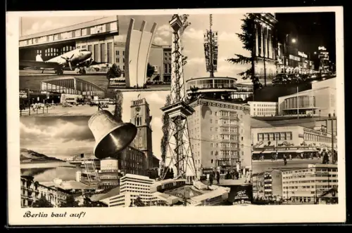 AK Berlin, Aufbau der Stadt und Flugzeug