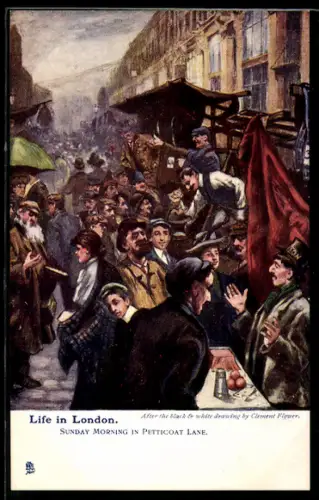 AK London, Sunday Morning in Petticoat Lane