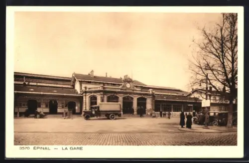 AK Épinal, La Gare