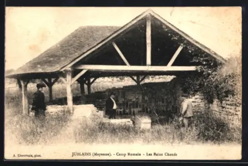 AK Jublains /Mayenne, Camp Romain, Les Bains Chauds