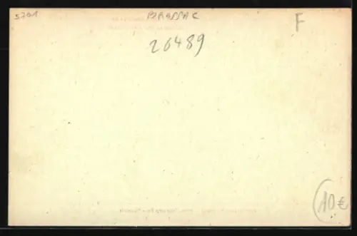 AK Anglès-du-Tarn, Rue de la Place et Clocher