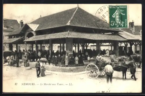 AK Nemours, Le Marché aux Veaux