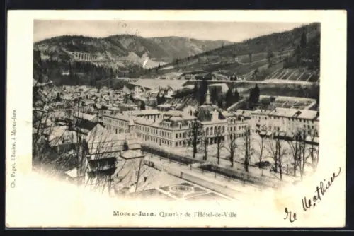 AK Morez /Jura, Quartier de l`Hôtel-de-Ville