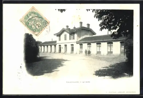 AK Aillevillers, La Gare