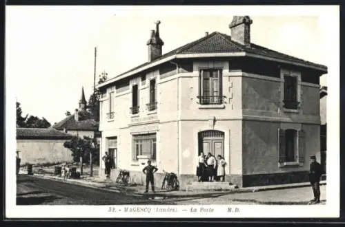 AK Magesq /Landes, La Poste