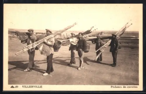 AK Villerville, Pêcheurs de crevettes