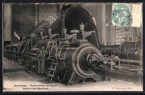 AK Ronchamp, Puits Arthur de Buyer, Galerie des Machines