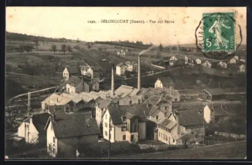 AK Seloncourt /Doubs, Vue dur Berne