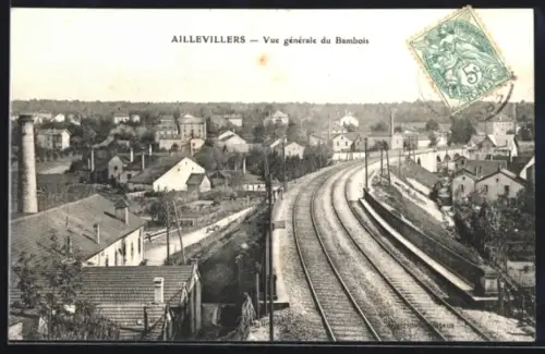 AK Aillevillers, Vue générale du Bambois