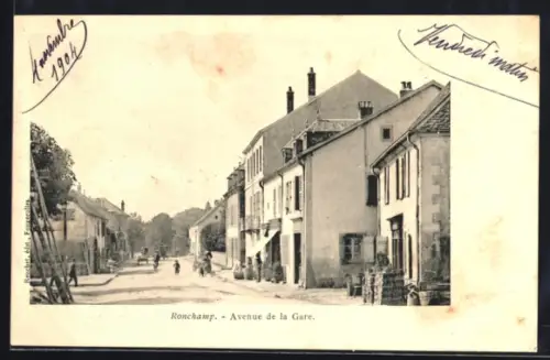 AK Ronchamp, Avenue de la Gare