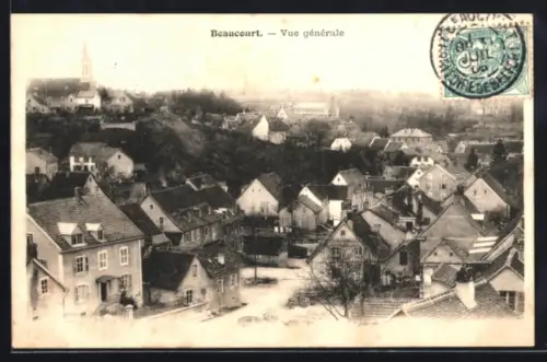 AK Beaucourt, Vue générale
