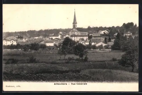 AK Aillevillers, Vue Générale