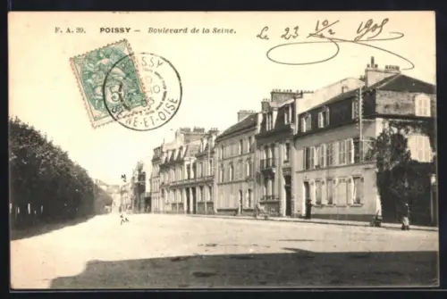 AK Poissy, Boulevard de la Seine