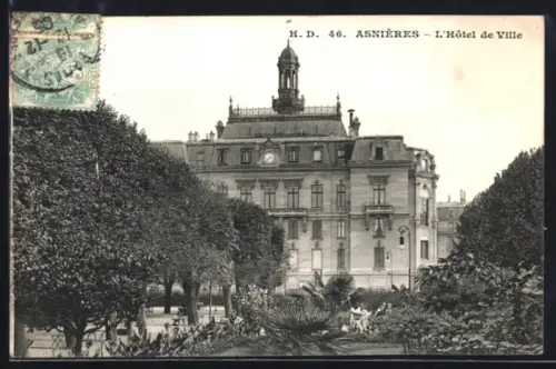 AK Asnières, L`Hôtel de Ville