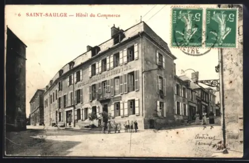 AK Saint-Saulge, Hôtel du Commerce