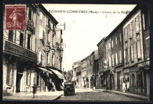 AK Lézignan-Corbières /Aude, Cours de la République