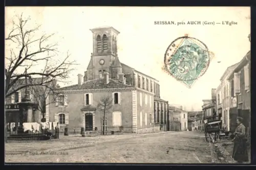 AK Seissan près Auch, L`Eglise