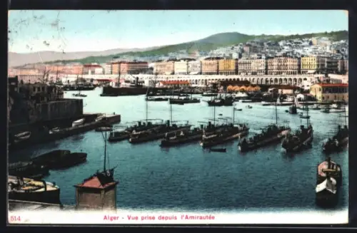 AK Algier, Vue prise depuis l`Amirautée