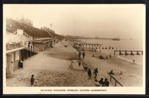 AK Lowestoft, Bathing Chalets, Kirkley Cliffs