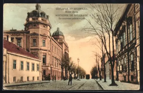 AK Belgrad, Le nouveau palais royal