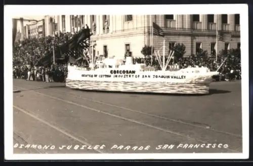 AK San Francisco, CA, Diamond Jubilee Parade