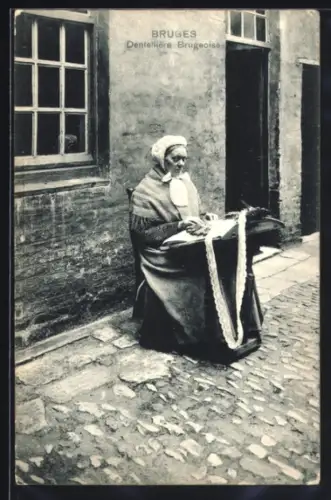 AK Bruges, Dentellière Brugeoise, Stadttyp