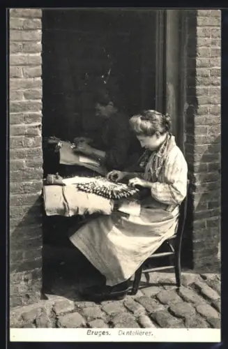 AK Bruges, Dentellières, Stadttyp