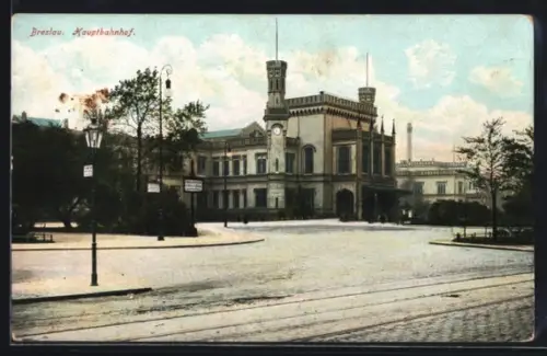 AK Breslau, Hauptbahnhof