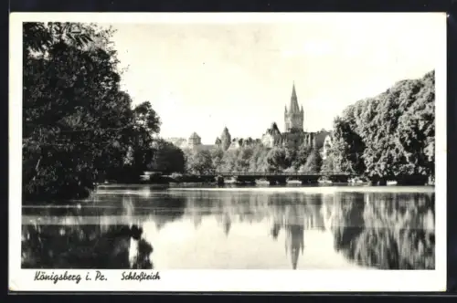 AK Königsberg i. Pr., Schlossteich