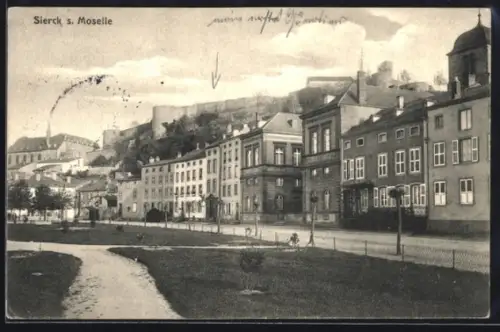 AK Sierck-s-Moselle, Strassenpartie