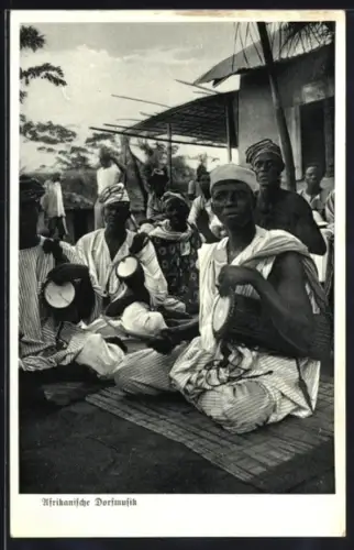 AK Afrikaner machen gemeinsam Dorfmusik