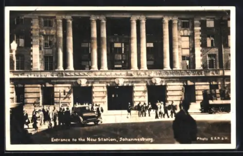 AK Johannesburg, Entrance to the New Station