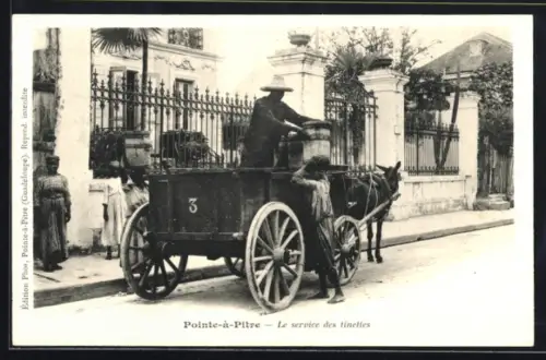 AK Pointe-à-Pitre, La service des tinettes